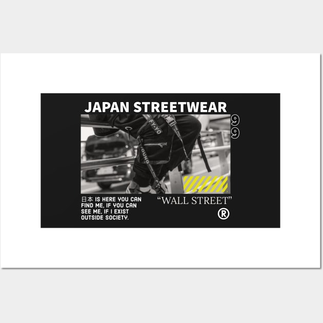 Japanese Streetwear NY Wall Art by Kanjiworldwide